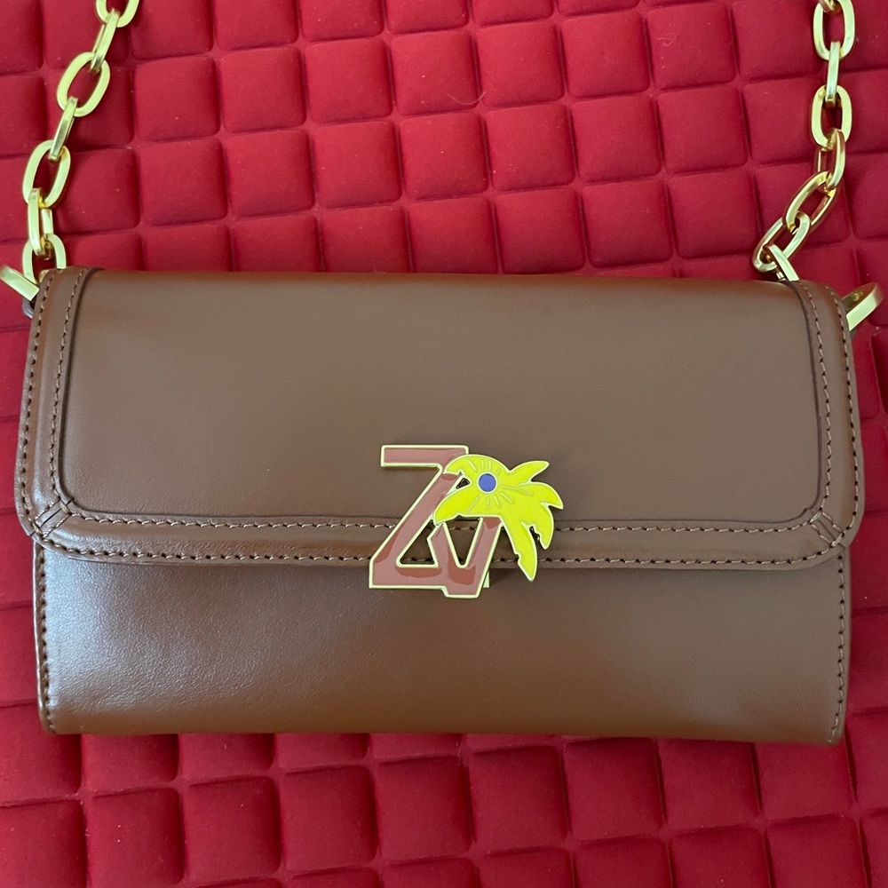 NWT Zadig and Voltaire Zv Initiale Le Long Unchained Bag